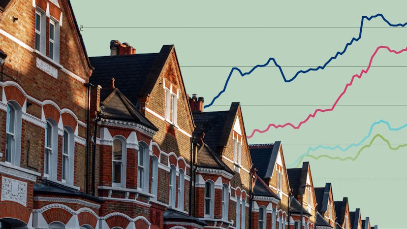 average UK house price